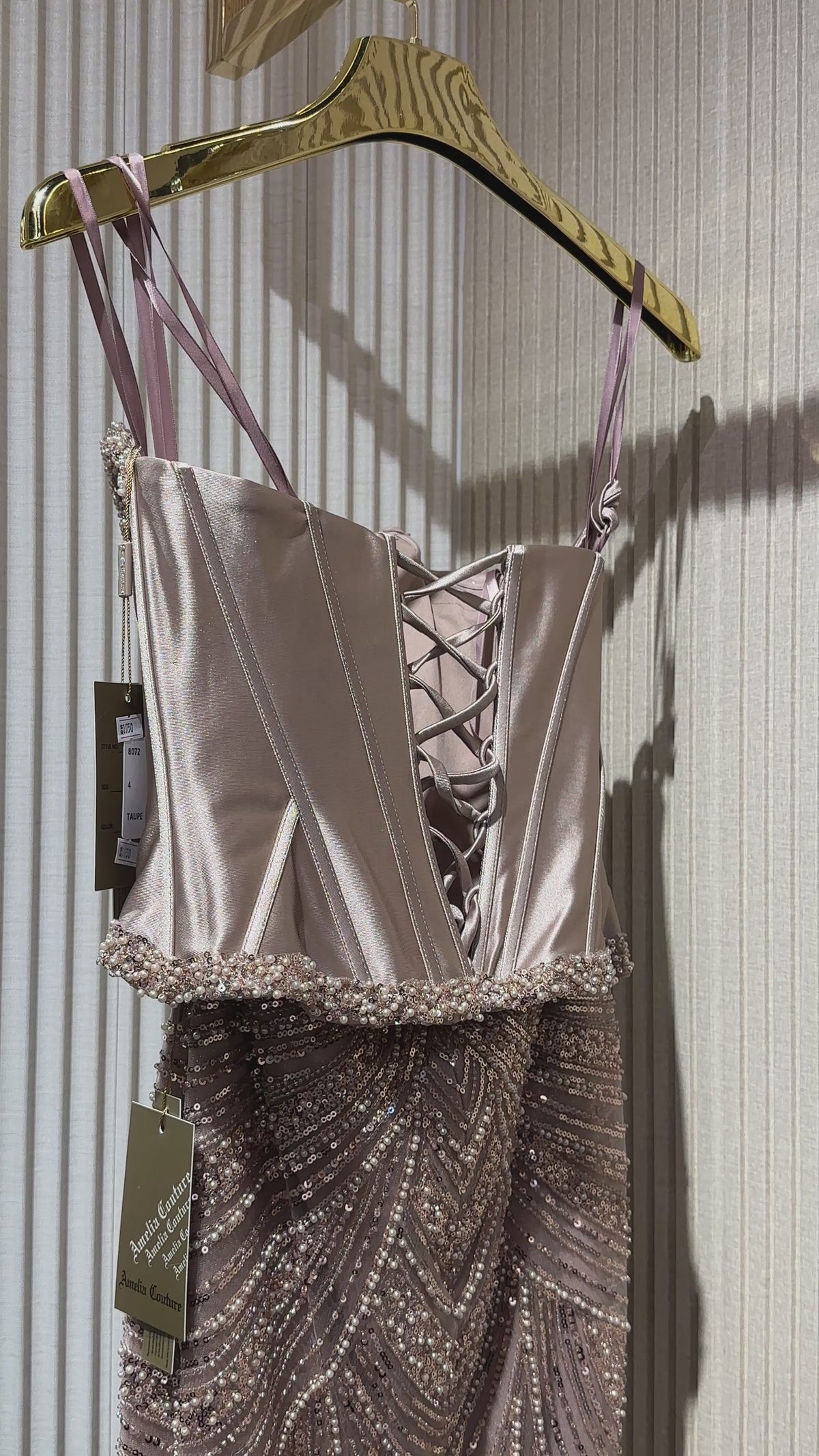 Amelia Couture - 8072 - Taupe