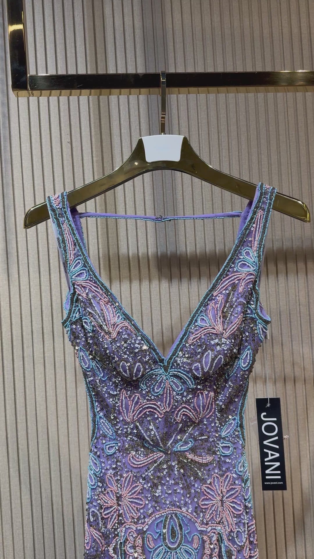 Jovani - 45533 - Lilac/Multi