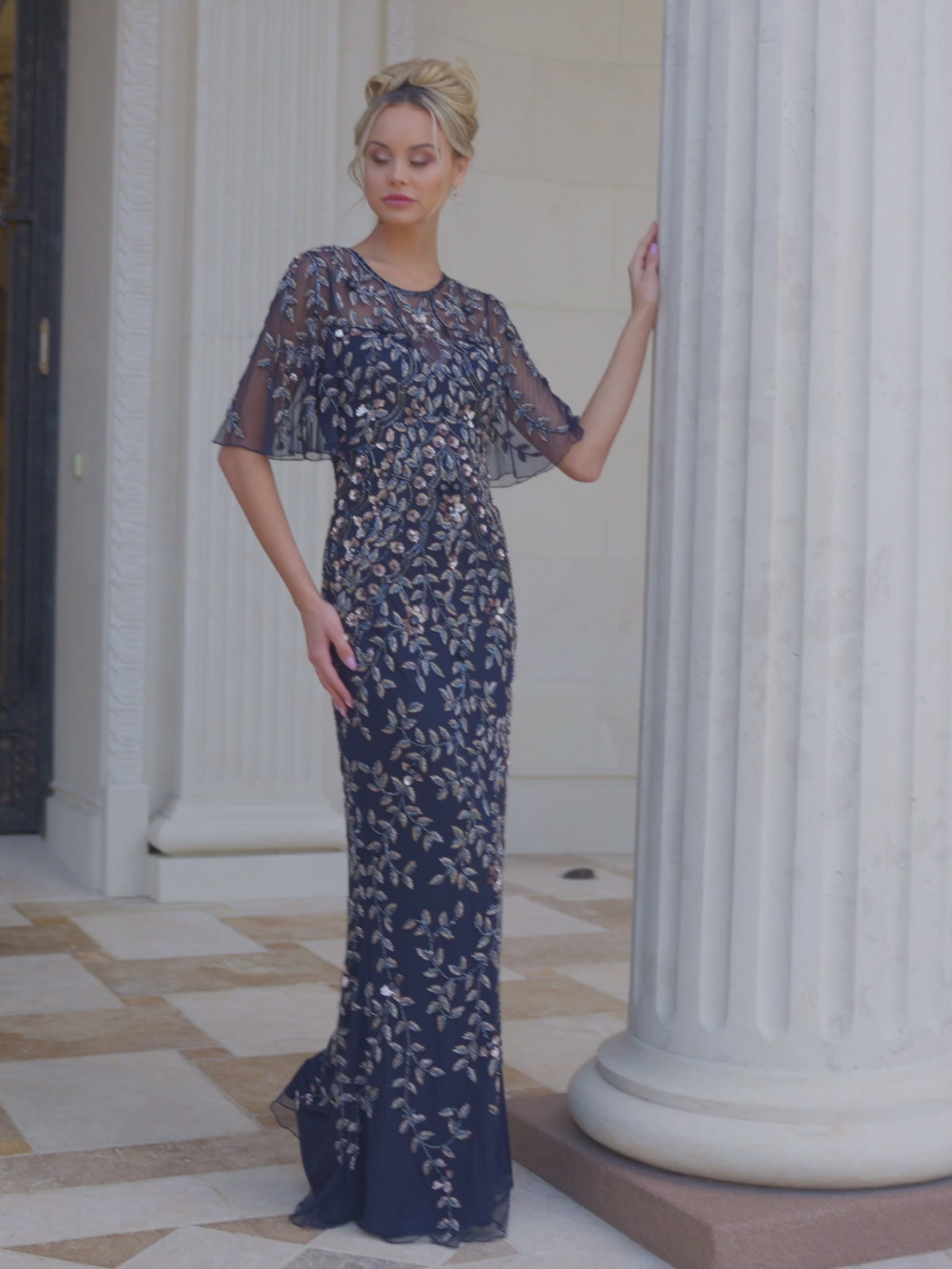 Colors - Mv1208 - Navy dresses Colors
