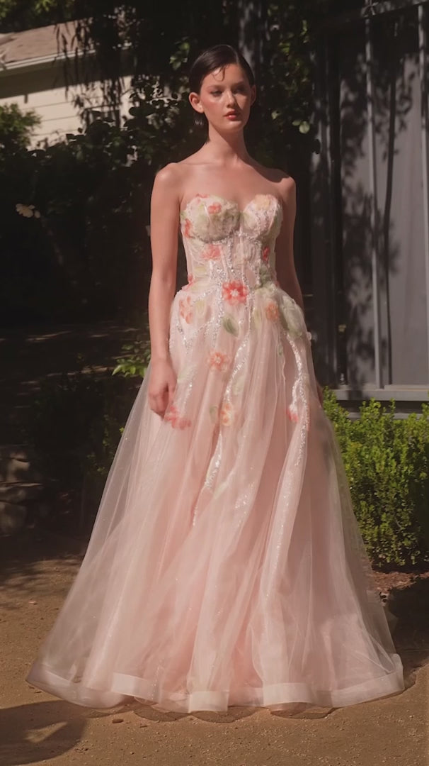 Andrea And Leo - a1383- rose dresses Andrea and Leo