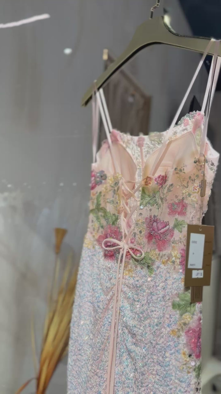 Amelia - 2053-Pink riyadhdress