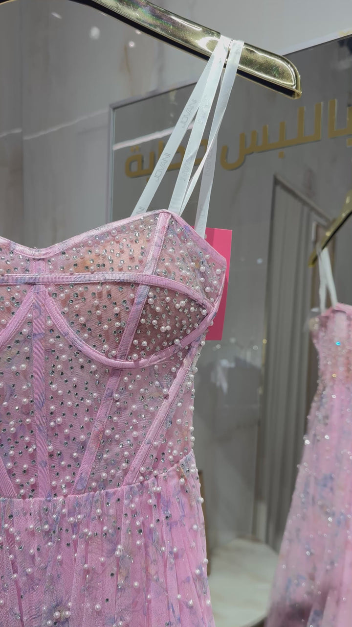 Jovani - 36477-pink dresses Jovani