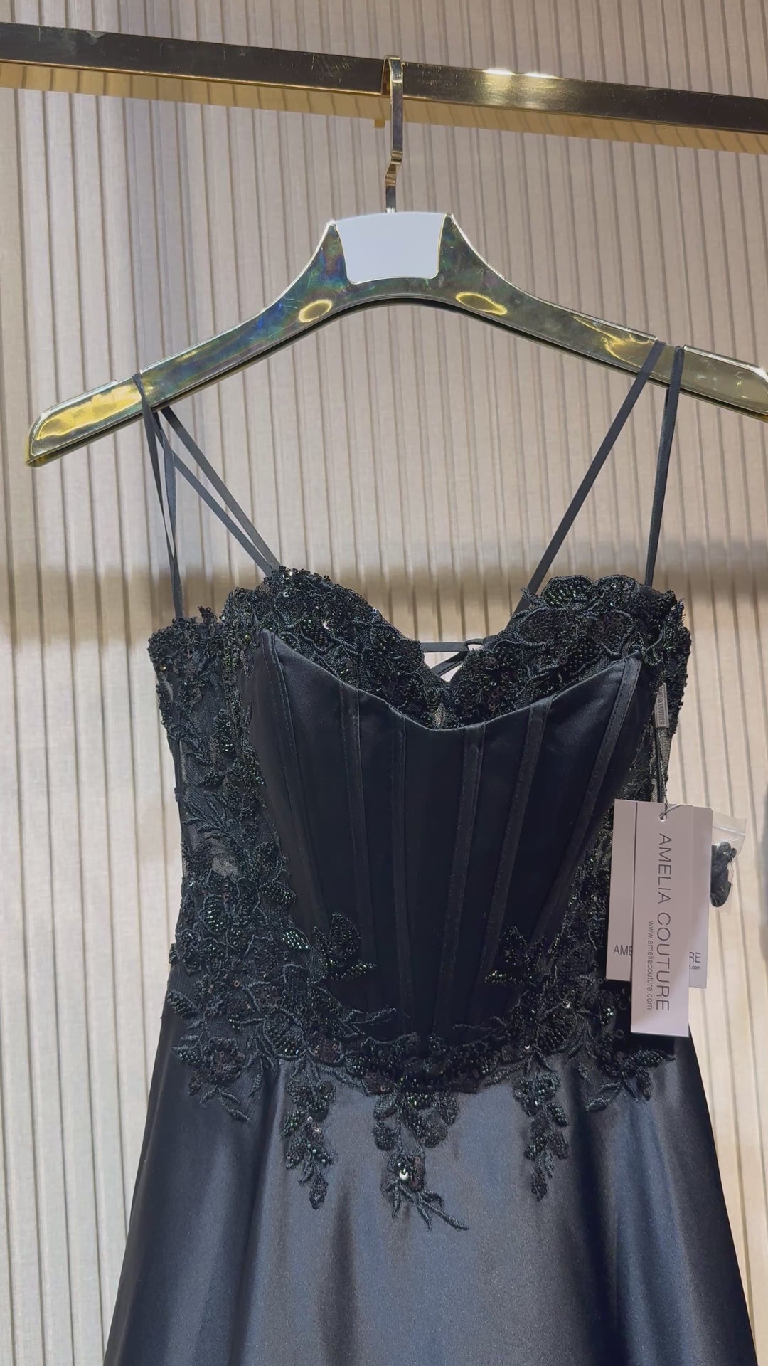 Amelia Couture - 7093 - Black