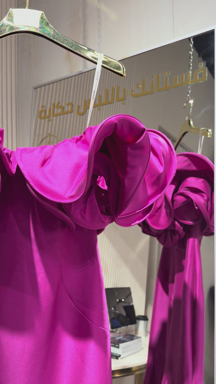 Jovani - 43757-Fuchsia