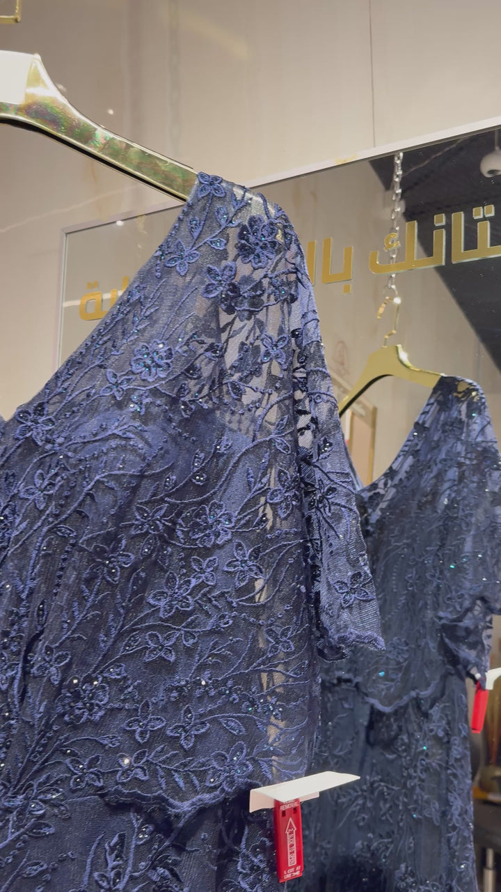 Lara - 28923-navy dresses riyadhdress