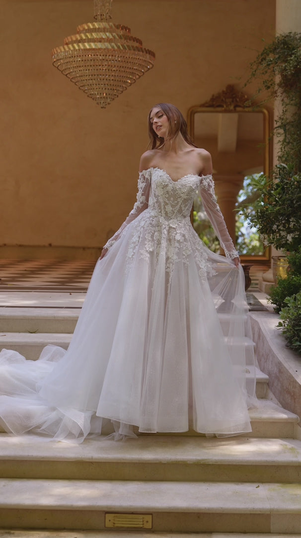 Andrea And Leo - wl067 - Off White dresses Andrea and Leo