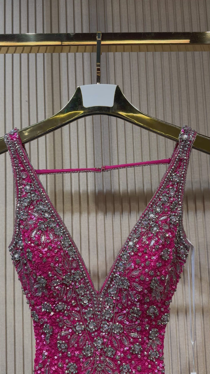 Jovani - 52442 - Pink/Silver