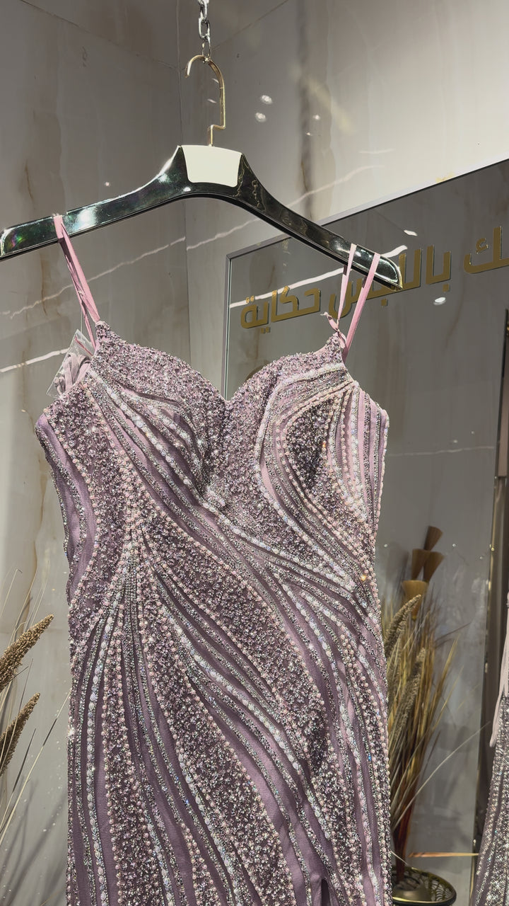 Amelia - 2137- MAUVE riyadhdress