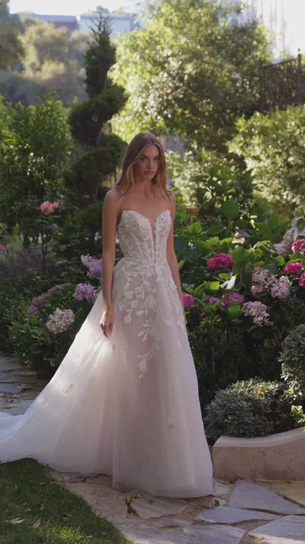 Andrea And Leo - wl070 - Off White dresses Andrea and Leo