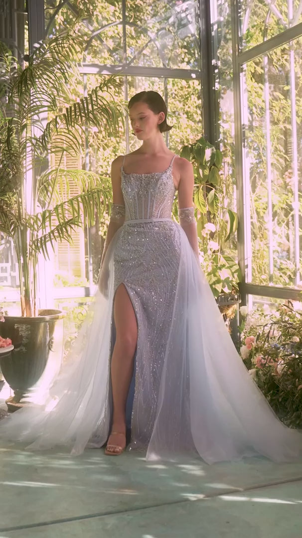 Andrea And Leo - a1361- blue dresses Andrea and Leo