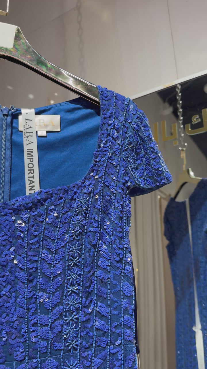 Lara - 28900-blue dresses riyadhdress