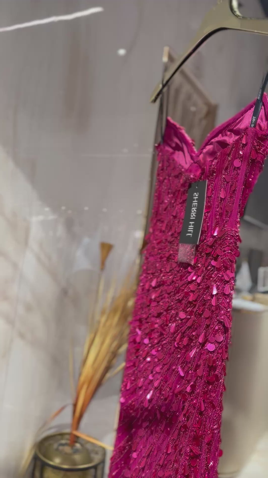 Sherrihill-56756-Pink Sherri Hill