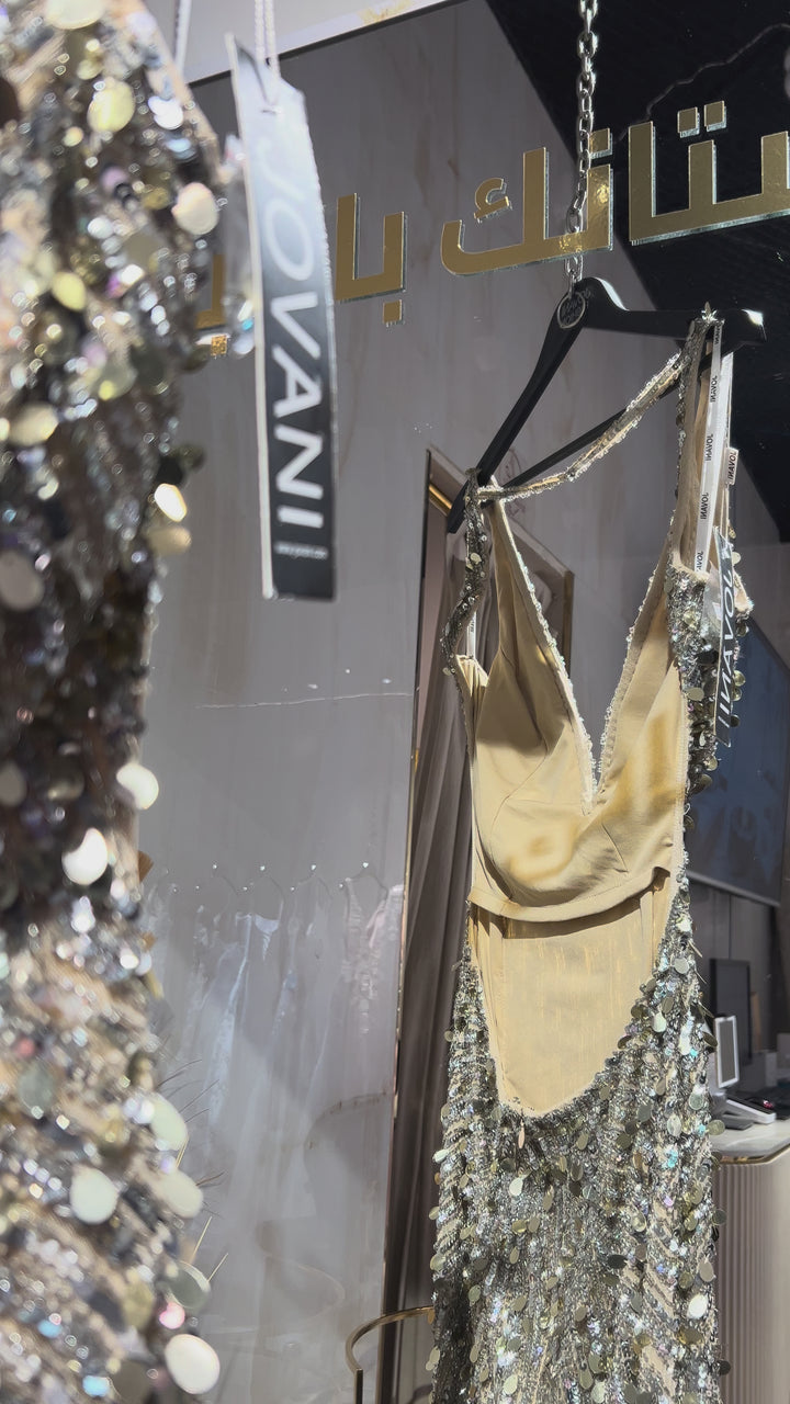 Jovani - 43623 - White Gold Jovani