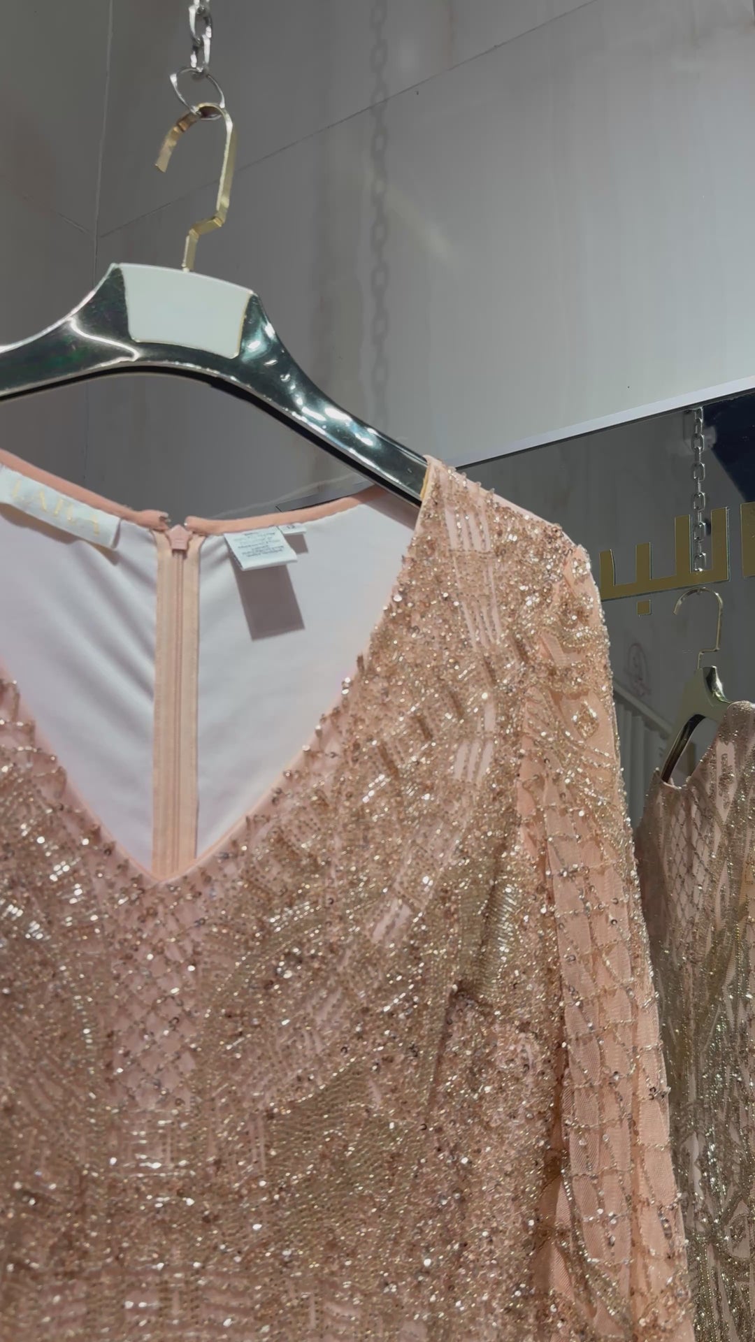 Lara - 29054-gold dresses riyadhdress