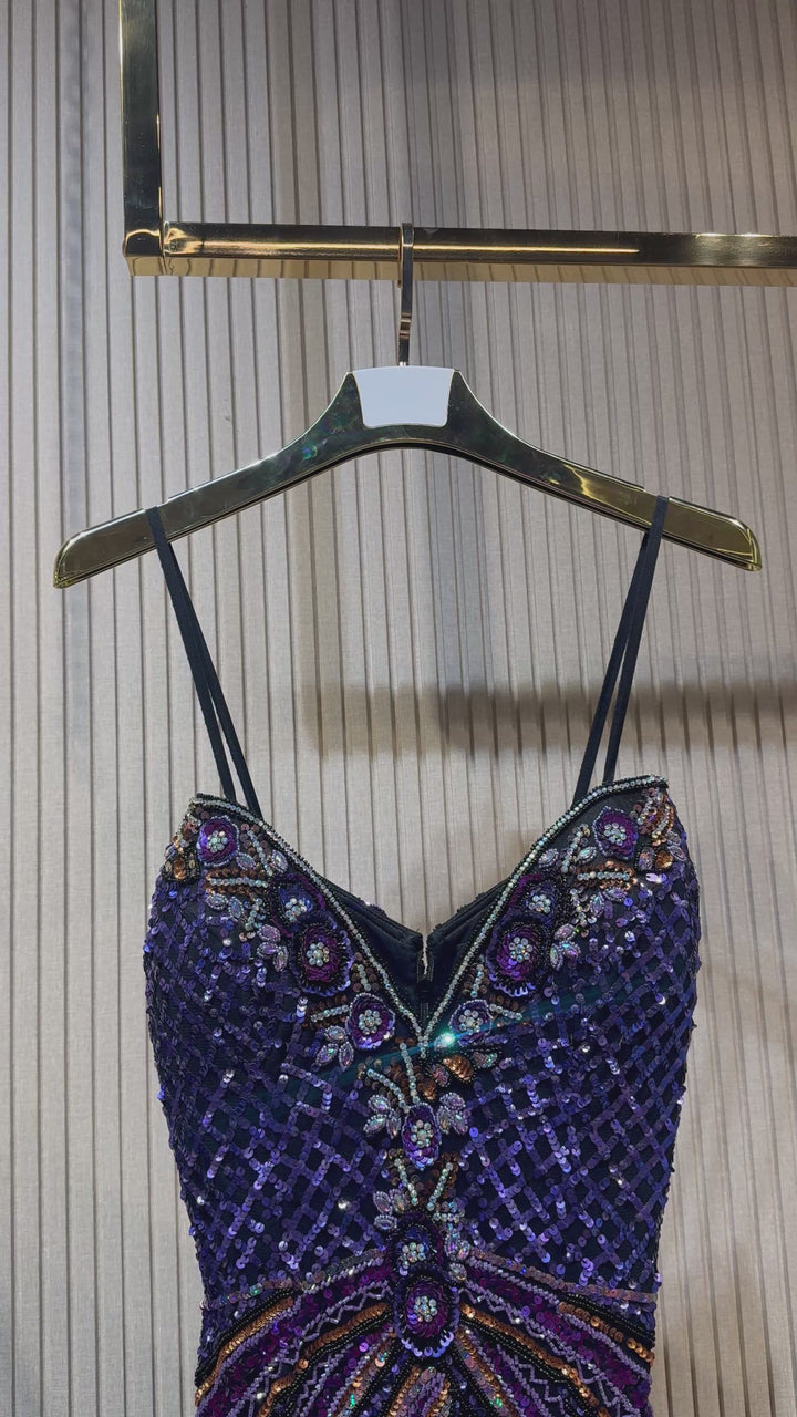 Jovani - 49270 - Purple/Multi