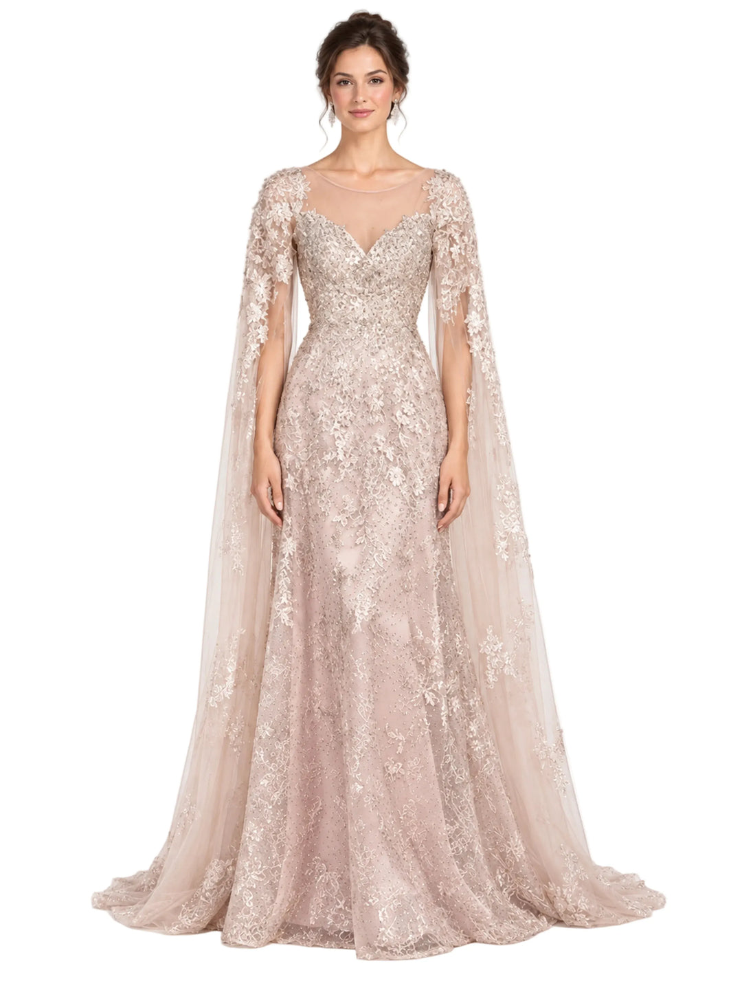 riyadhdress dresses 29300 - Lara 29300 - Light Mauve