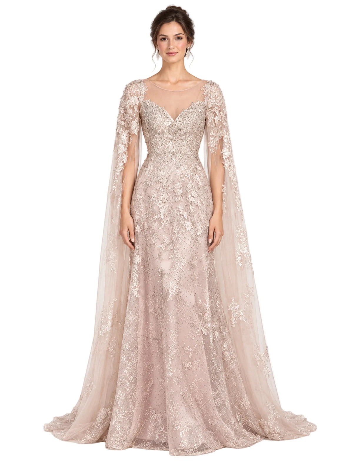 riyadhdress dresses 29300 - Lara 29300 - Light Mauve