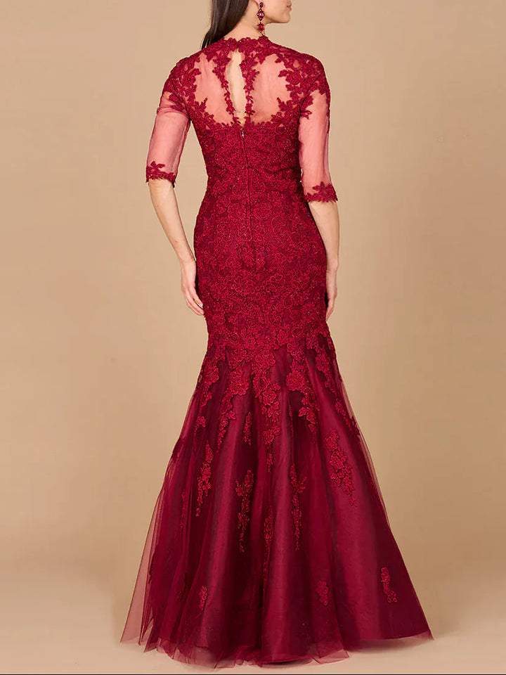 riyadhdress dresses Lara - 29019-dark red