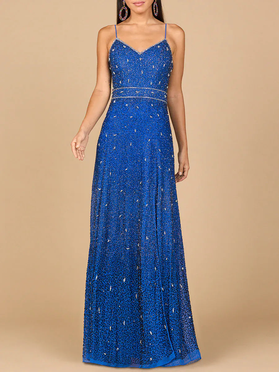riyadhdress dresses Lara - 29033-Blue Ombre