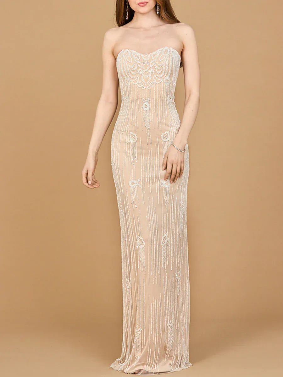 riyadhdress dresses Lara - 51212-nude  / ivory