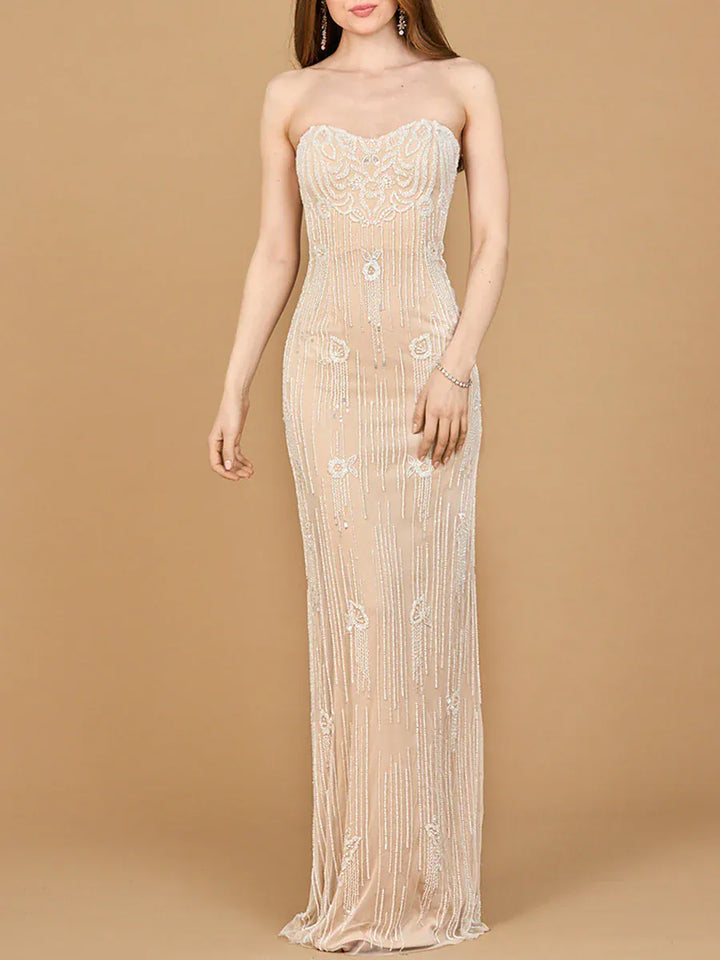 riyadhdress dresses Lara - 51212-nude  / ivory