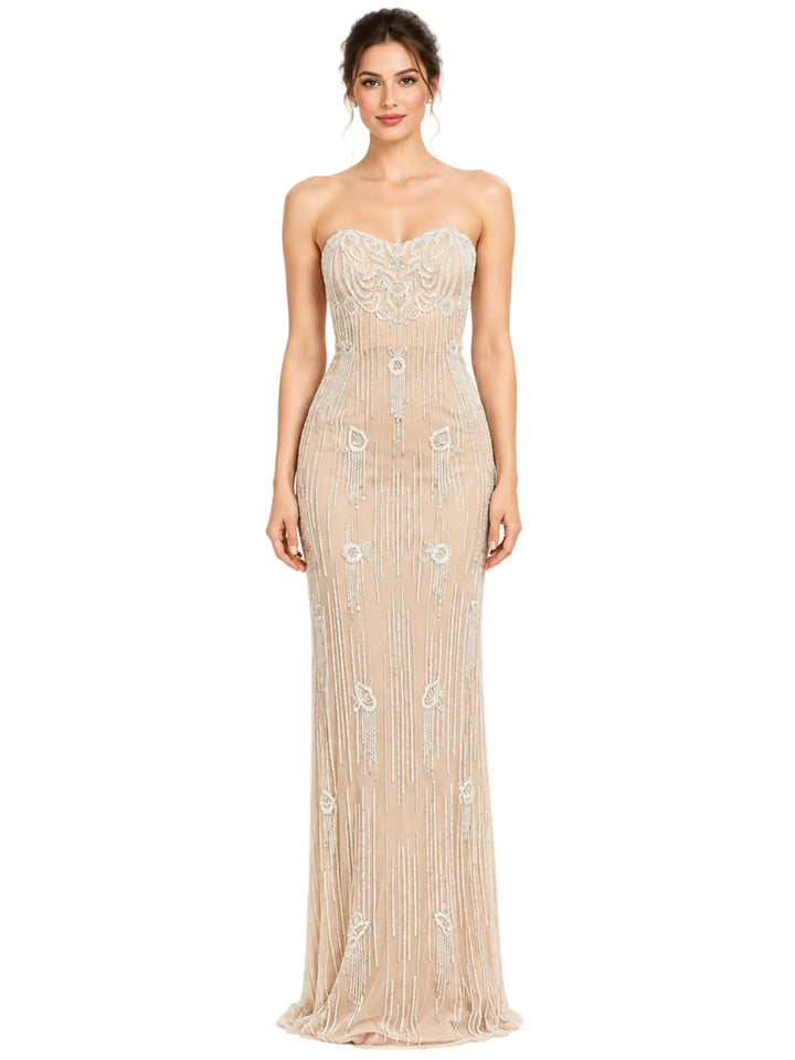 riyadhdress dresses Lara - 51212-nude  / ivory