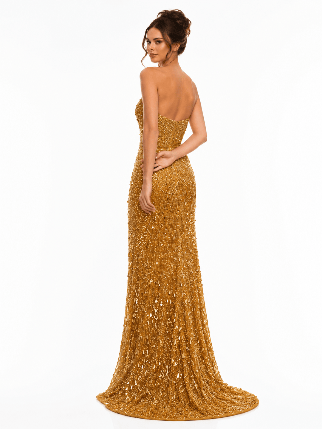 Sherri Hill dress Sherrihill-57736-gold