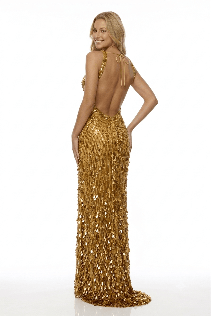 Sherri Hill dress Sherrihill-57770-gold