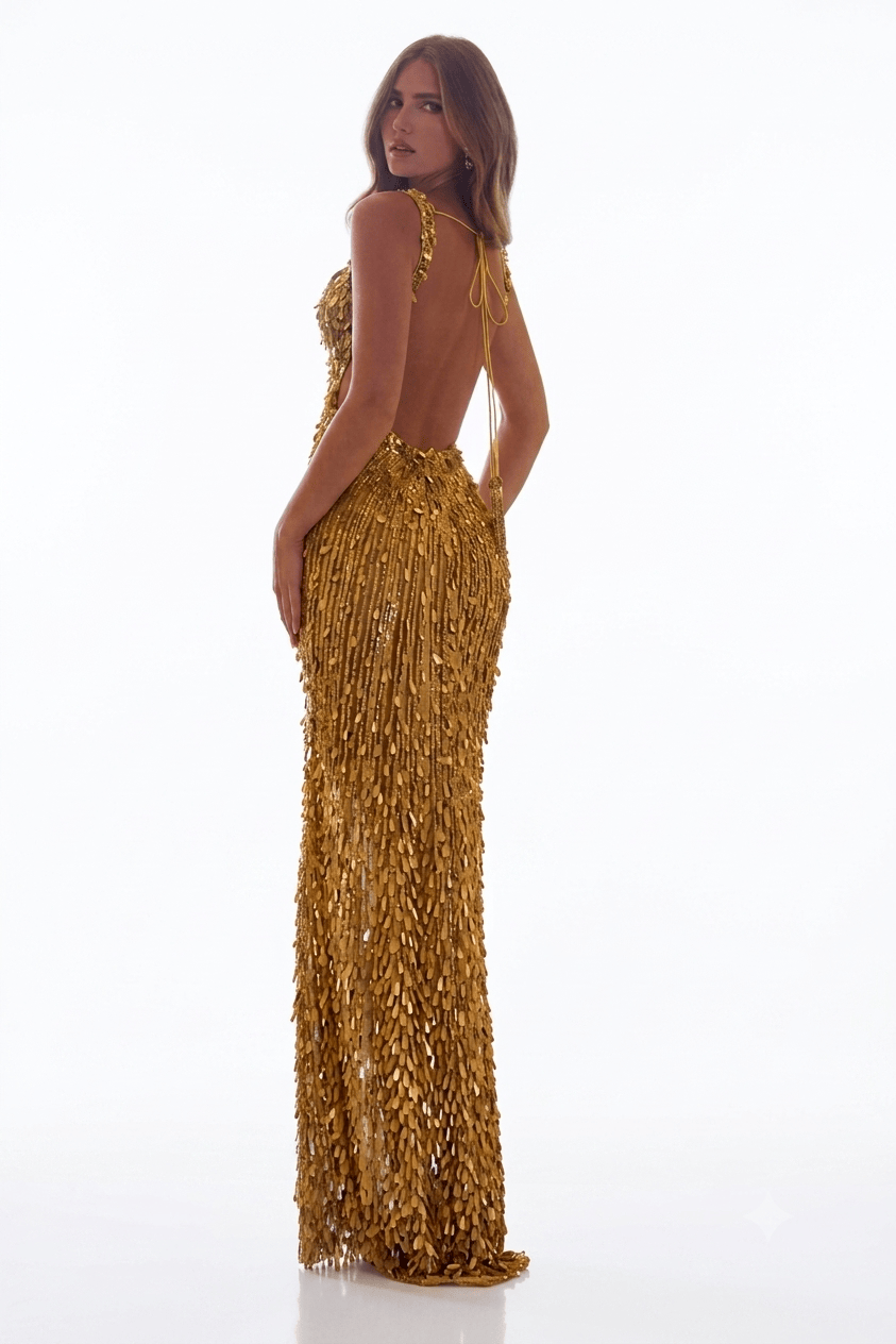 Sherri Hill dress Sherrihill-57770-gold
