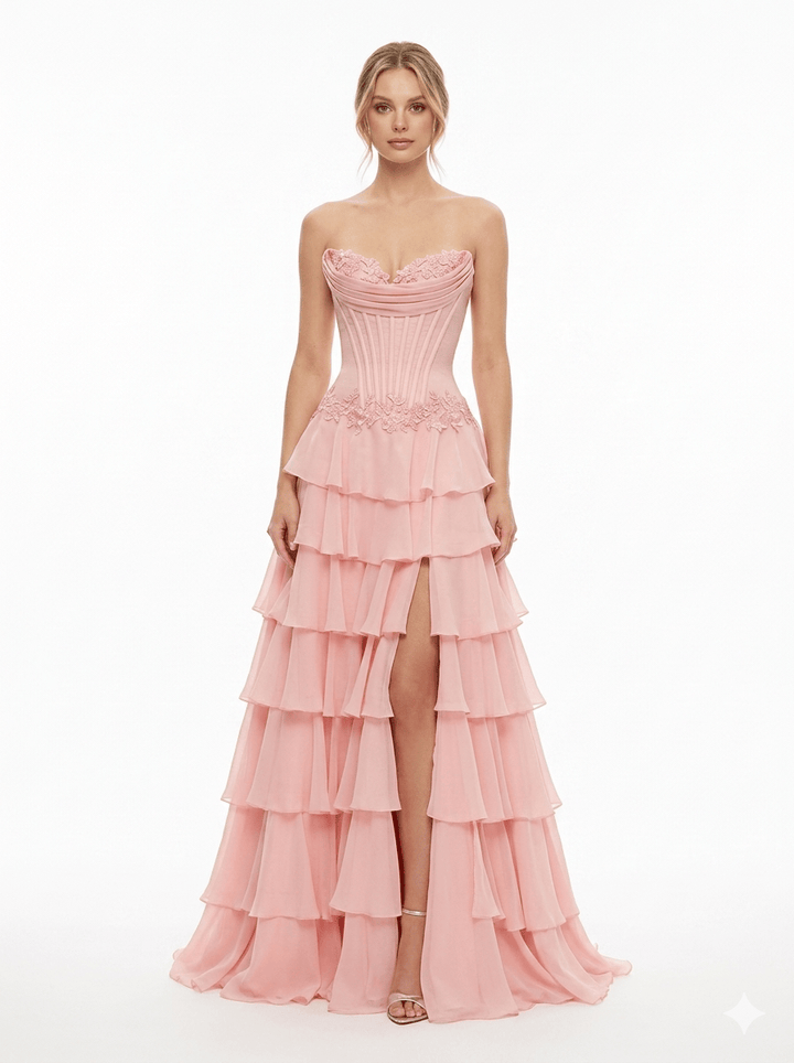Sherri Hill dress Sherrihill-57868-Blush