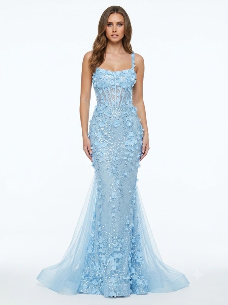 Sherri Hill dresses Sherri Hill - 57072 - light blue