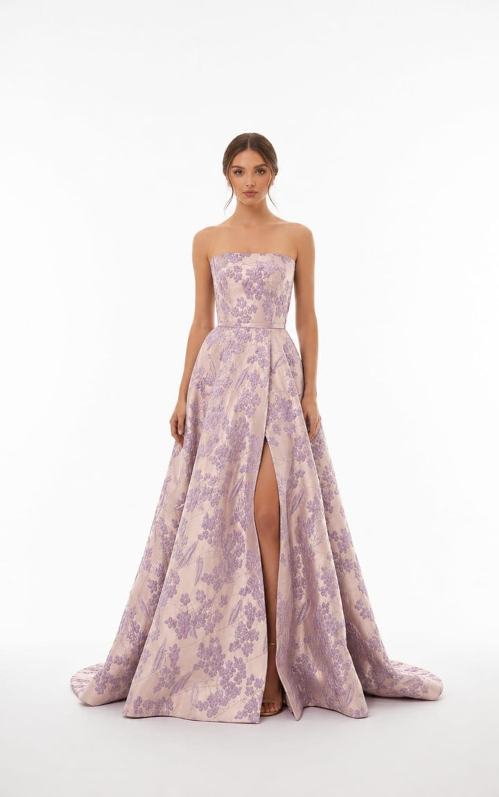 Sherri Hill Sherrihill-57077-Nude Lilac