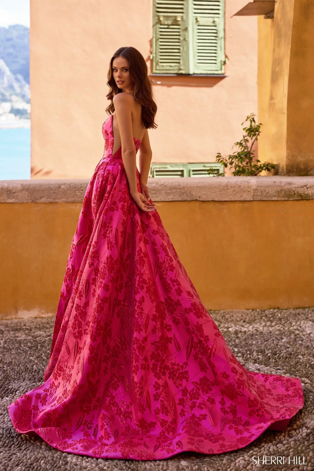 Sherri Hill Sherrihill-57077-Pink