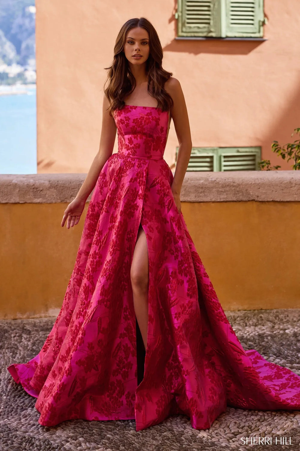 Sherri Hill Sherrihill-57077-Pink