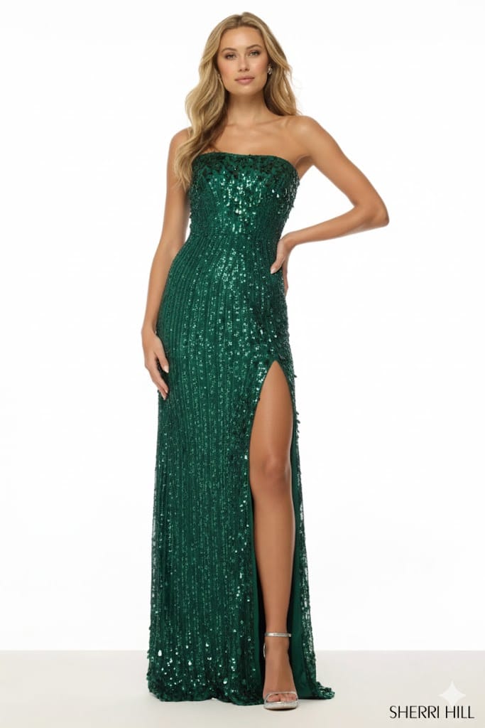 Sherri Hill Sherrihill-57218-Jade