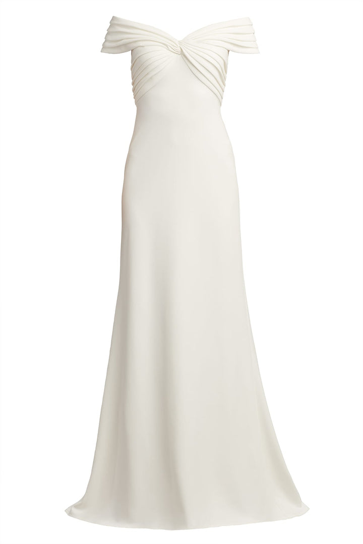 Tadashi Shoji Tadashi Shoji - Bos24003-Ivory