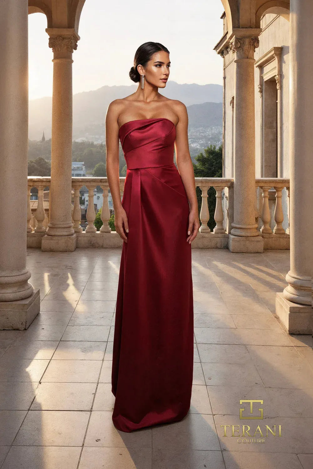 Terani Couture dresses Terani Couture - 261M6415 - Wine
