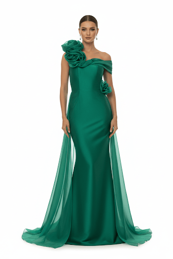 Terani dresses Terani - 242M3342 - Emerald