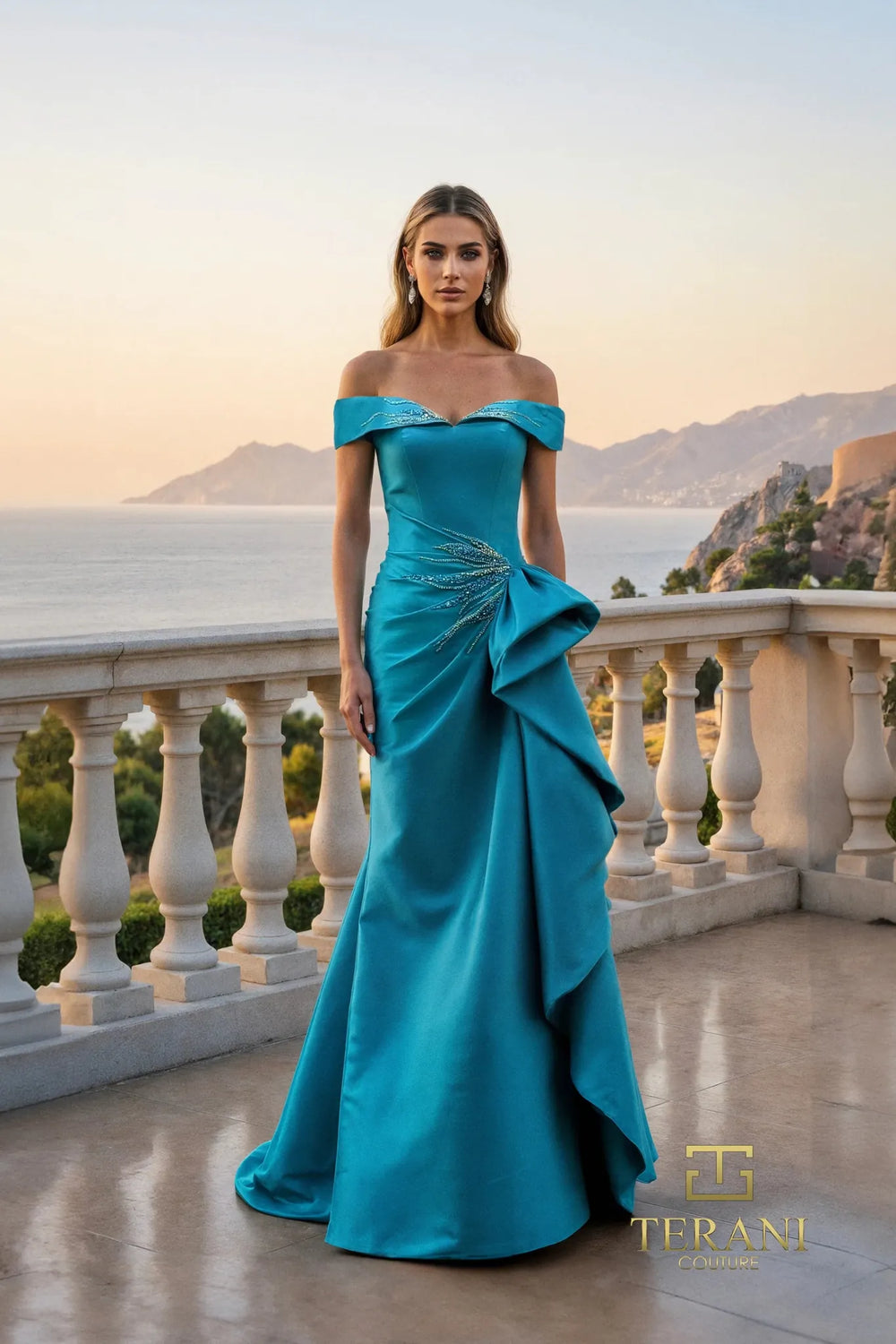 Terani Terani - 261M6431-Turquoise