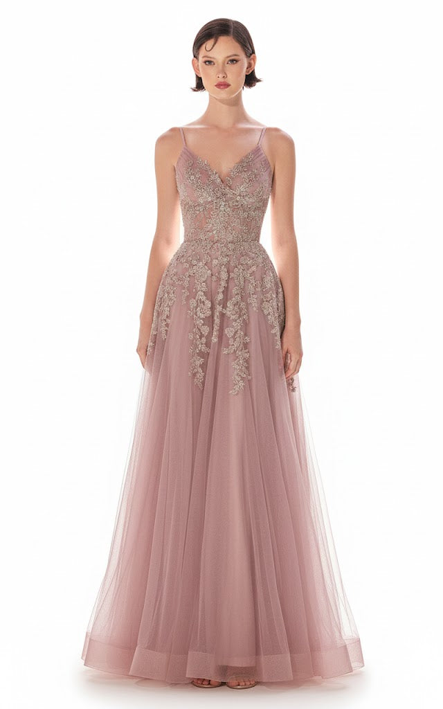 Andrea And Leo - A1416- Mauve Andrea and Leo