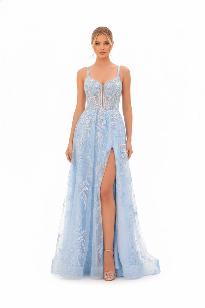 Amarra - 88221-Light Blue dresses Amarra