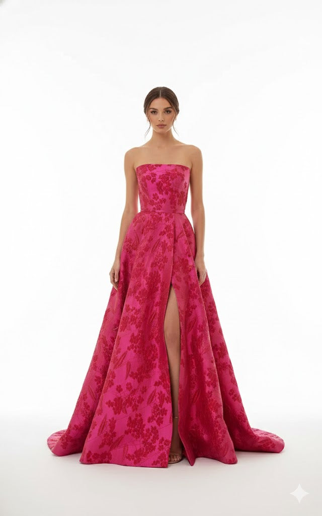 Sherrihill-57077-Pink Sherri Hill