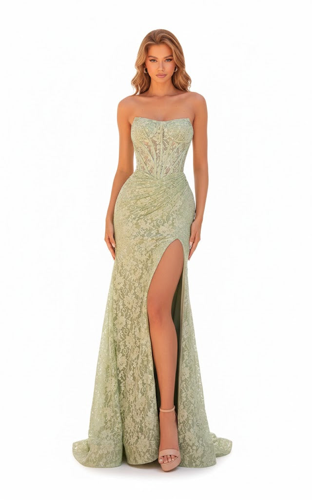 Amarra - 89411-sage dresses Amarra