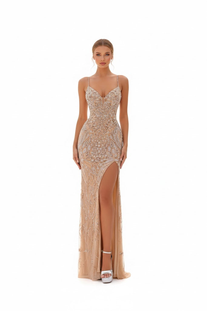 Amarra - 89167-gold silver dresses Amarra