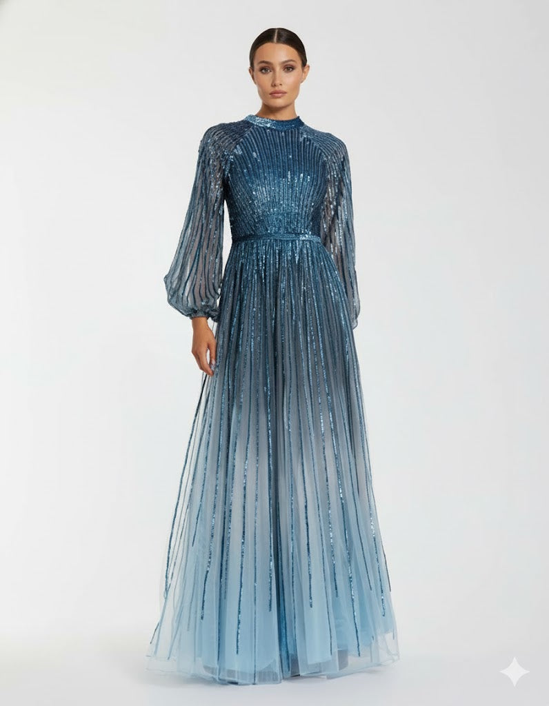 Mac Duggal-6206-Blue dresses Mac Duggal