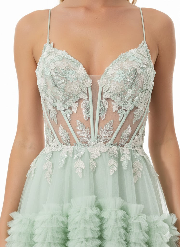 Colors -3515-sage dresses Colors