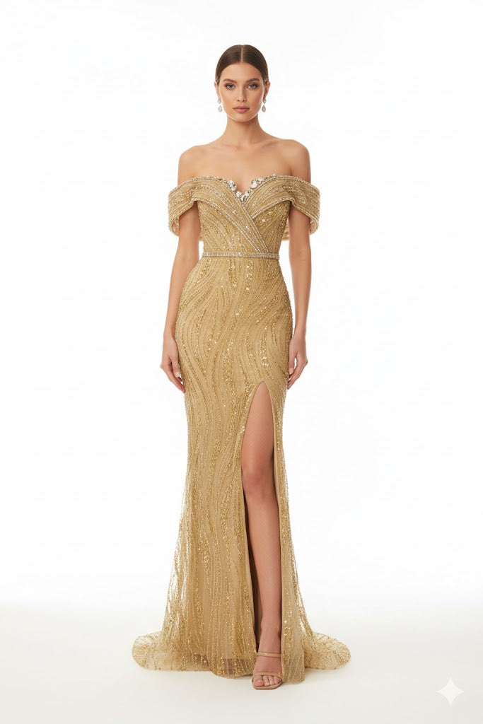 Andrea And Leo -a1507 -green dresses Andrea and Leo