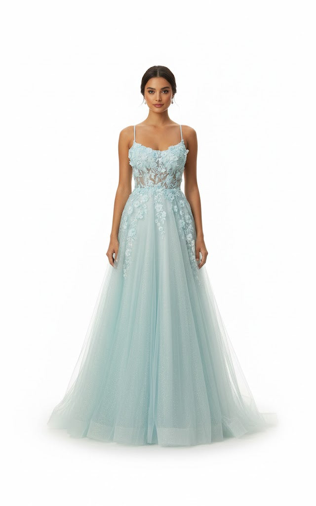 Andrea And Leo - A1142 - Green dresses Andrea and Leo