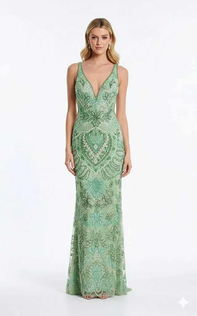 Jovani - 45533 -green dresses jovani
