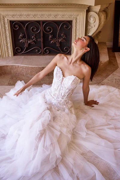 Andrea And Leo - wl016 - Off White dresses Andrea and Leo